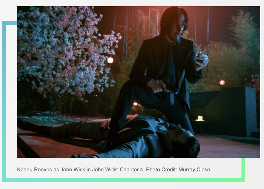 John Wick: Chapter 4 Cinematographer Dan Laustsen on the Beautiful  Brutality of Lensing Wick's World - The Credits